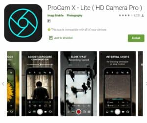 PRO Cam X Lite