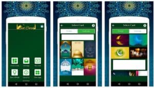 ide ucapan lebaran dengan gadget - Aplikasi kartu undangan