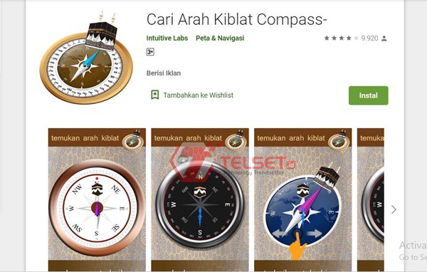 arah kiblat online