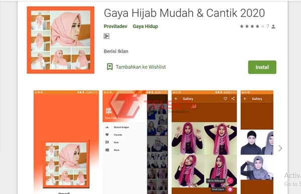 Aplikasi Tutorial Hijab 2020