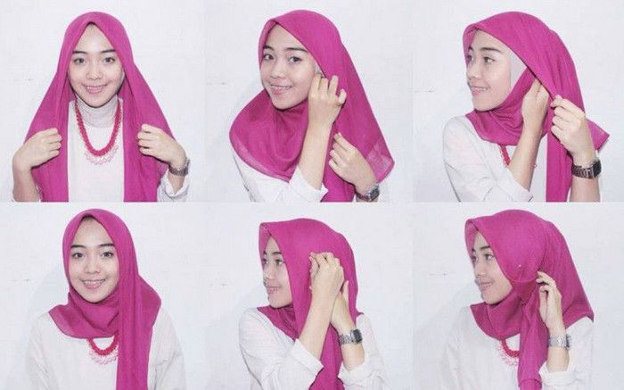 Tutorial Hijab Segi Empat