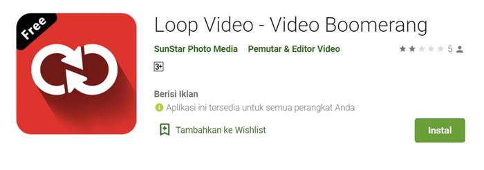 Loop Video - Video Boomerang