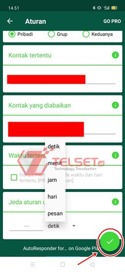 Balas WhatsApp Otomatis Android