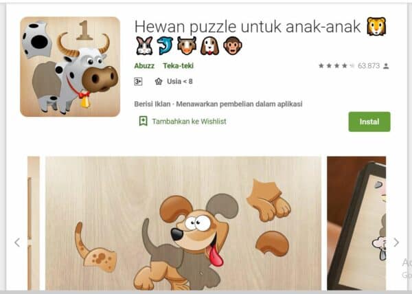 Hewan Puzzle