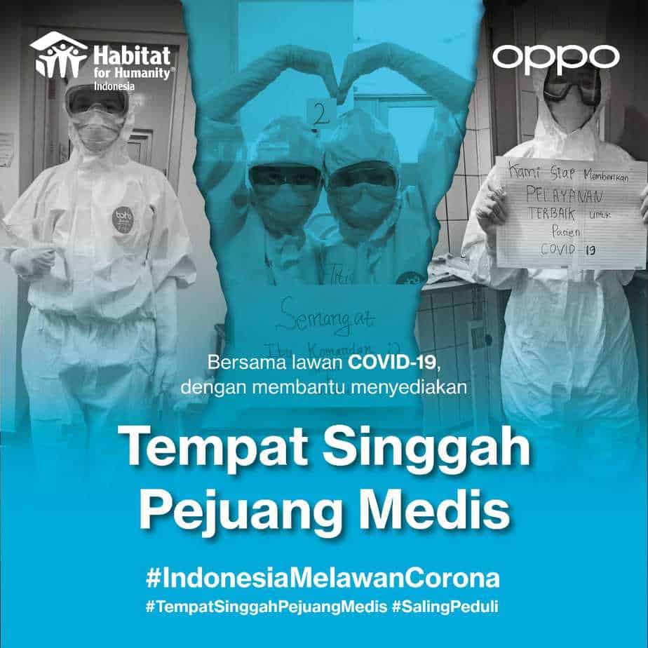 Oppo #TempatSinggahPejuangMedis