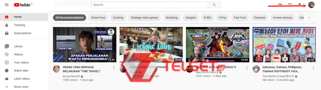 cara mematikan restricted mode youtube