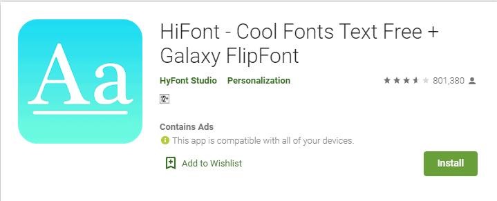 Aplikasi Font Android Keren Terbaik
