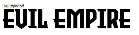 Evil Empire 
