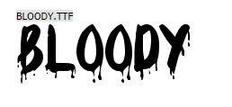 Bloody 