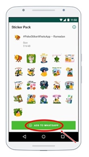 Stiker WhatsApp Ramadan