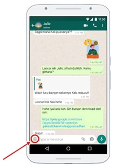 Stiker WhatsApp Ramadan