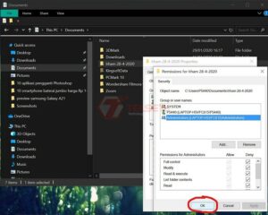 cara mengunci folder pc