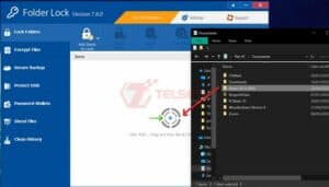 cara kunci folder di laptop