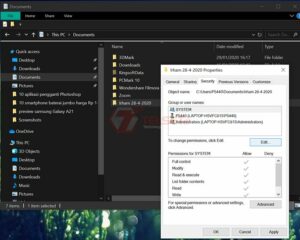 Cara mengunci folder di PC