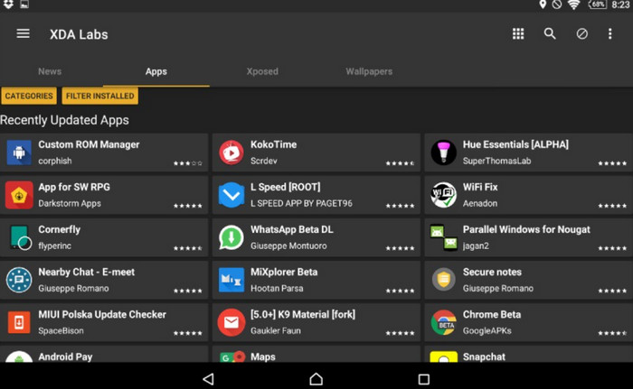 toko aplikasi android selain play store