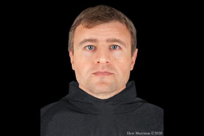 Rekonstruksi Wajah Kerangka Pastor