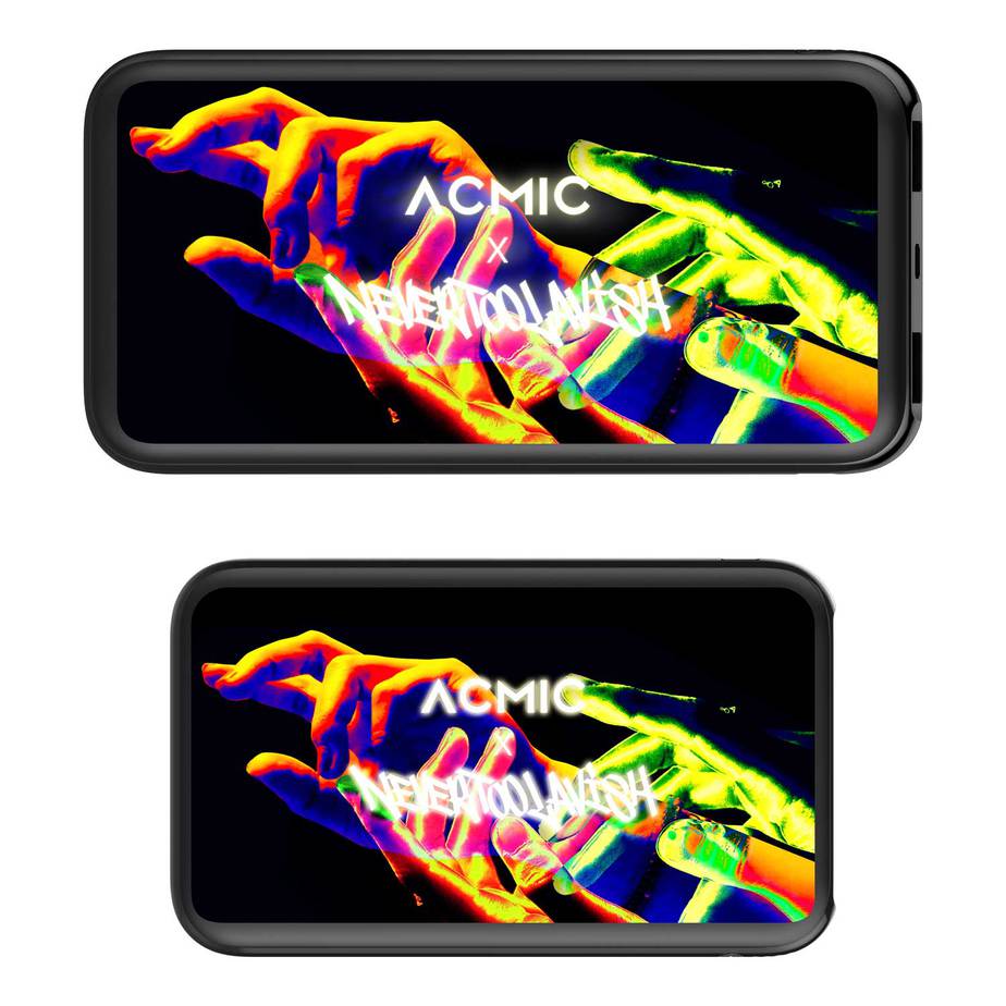 Powerbank terbaru Acmic X NeverTooLavish