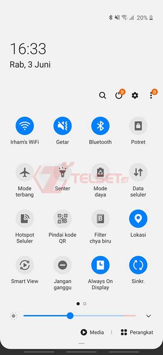 Cara Mengubah Navigasi Samsung One UI