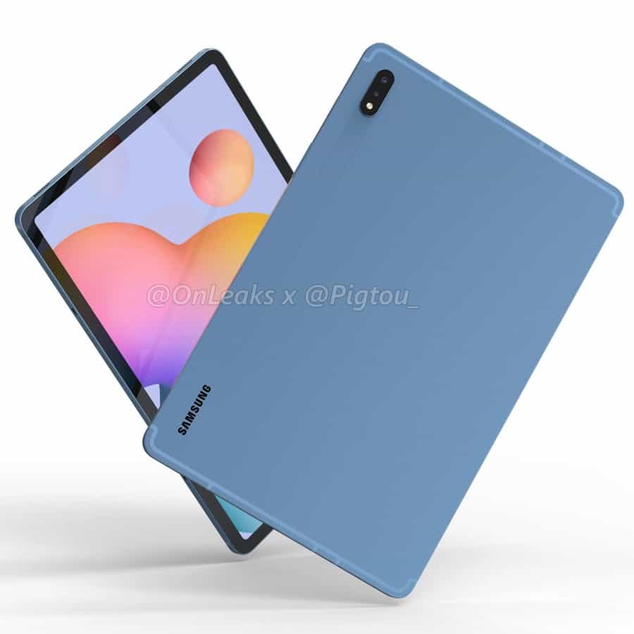 layar Galaxy Tab S7