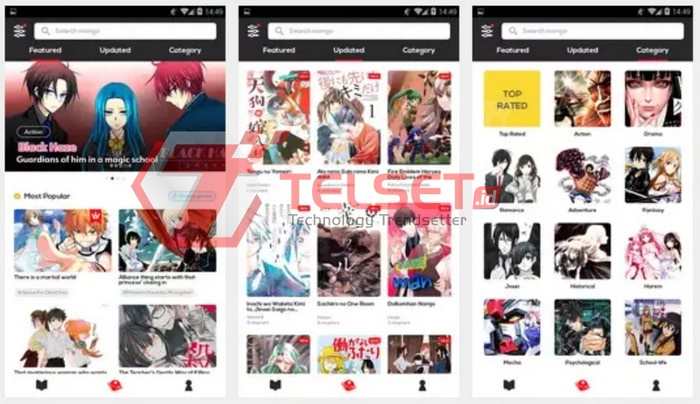 Aplikasi manga Indonesia Terbaik