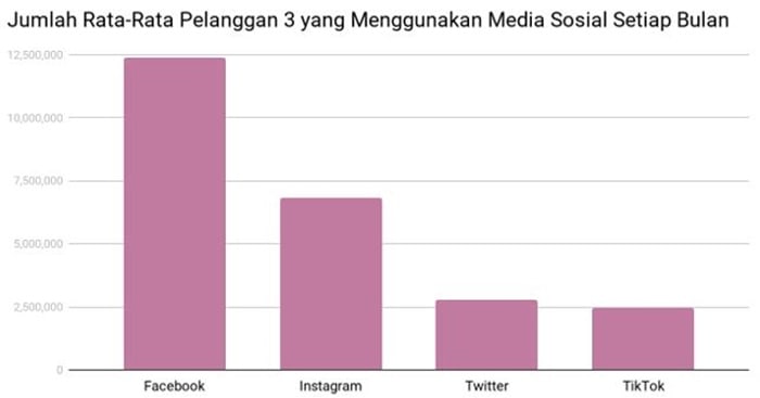 Pengguna Tri Media Sosial
