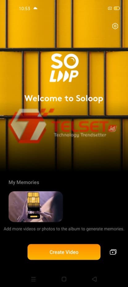 Edit video soloop