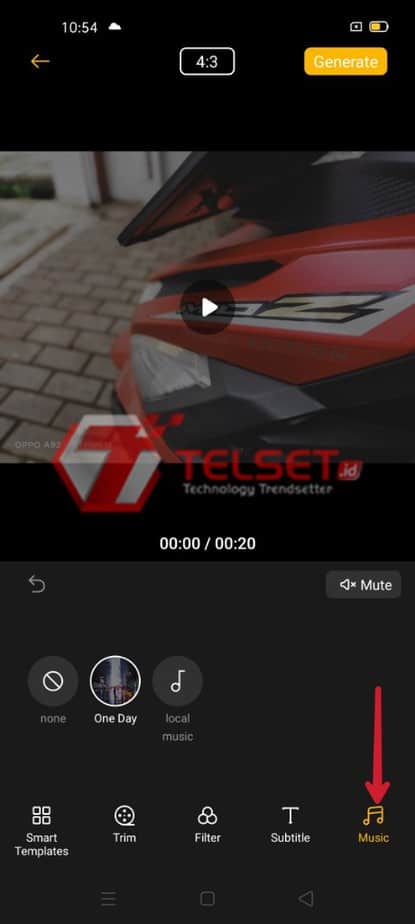 Edit video soloop