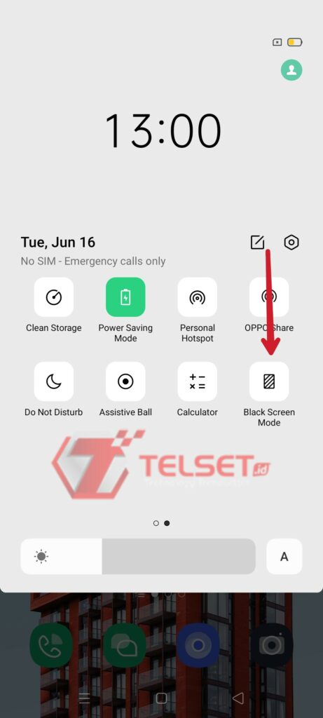 Black Screen Mode ColorOS 7
