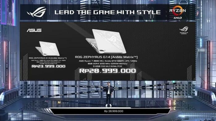 Harga ASUS ROG Zephyrus G14 Indonesia
