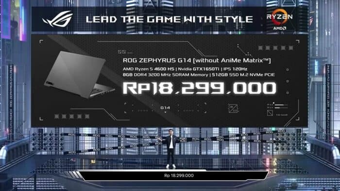 Harga ASUS ROG Zephyrus G14 Indonesia