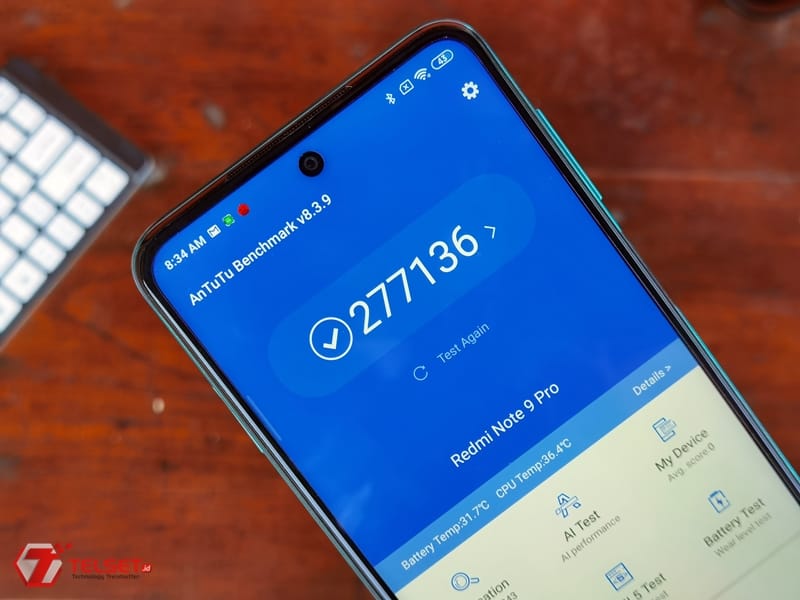 spesifikasi redmi note 9