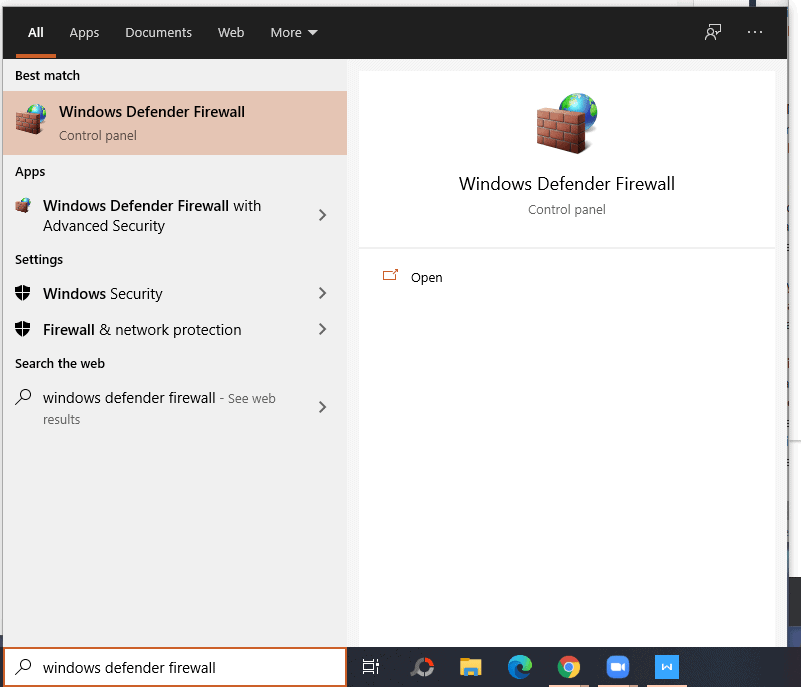 Cara mematikan firewall windows 10