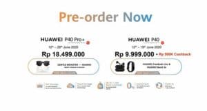 Harga Huawei P40 dan P40 Pro+ Indonesia