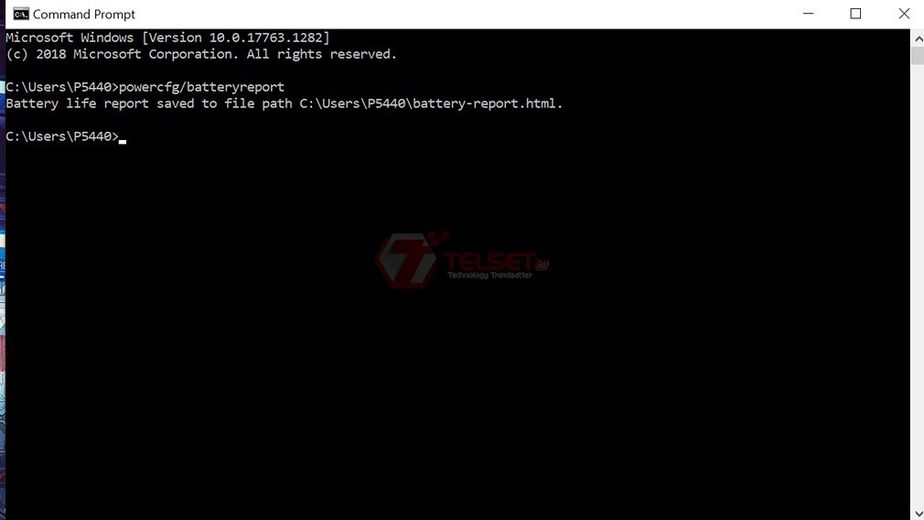 Cara Cek kondisi baterai laptop