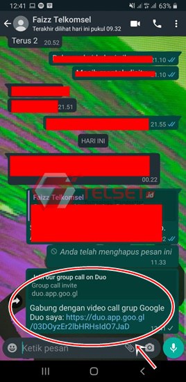 Tautan Google Duo 5