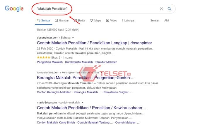 Tips Google Informasi