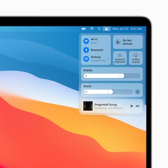 Fitur macOS Big Sur