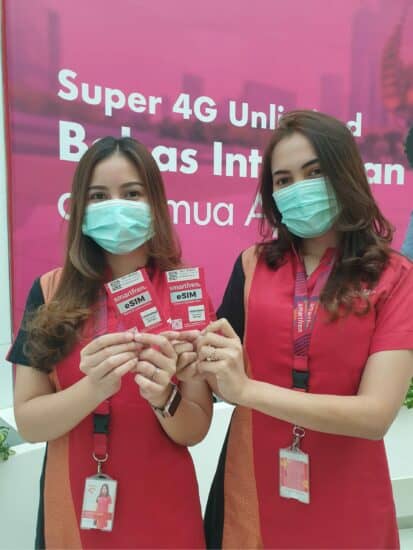 eSIM Smartfren Samsung
