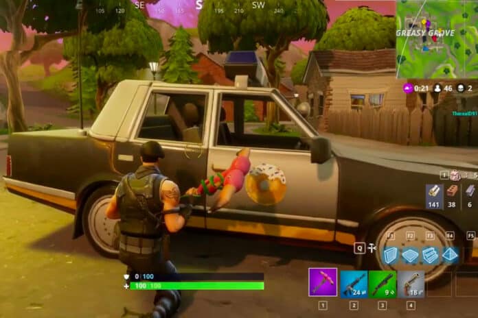 Mobil Polisi Fortnite