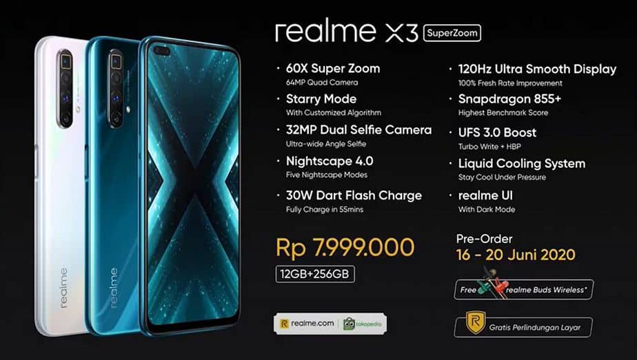 Harga realme X3 SuperZoom