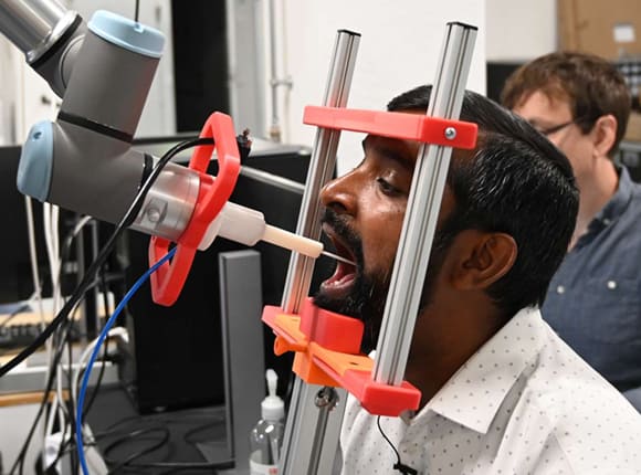 Robot Swab Covid-19