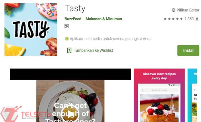 aplikasi menu makanan