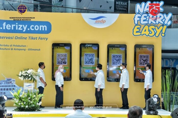 Aplikasi Tiket Online Ferry Kemenhub