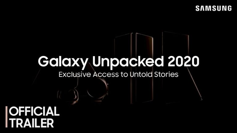 Samsung Galaxy Unpacked 2020