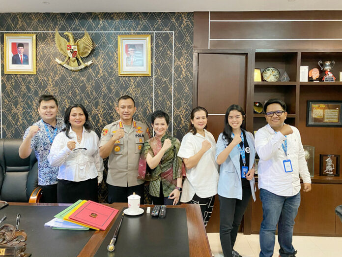 Kunjungan Qlue ke kantor Polres Jaksel Qlue Polres