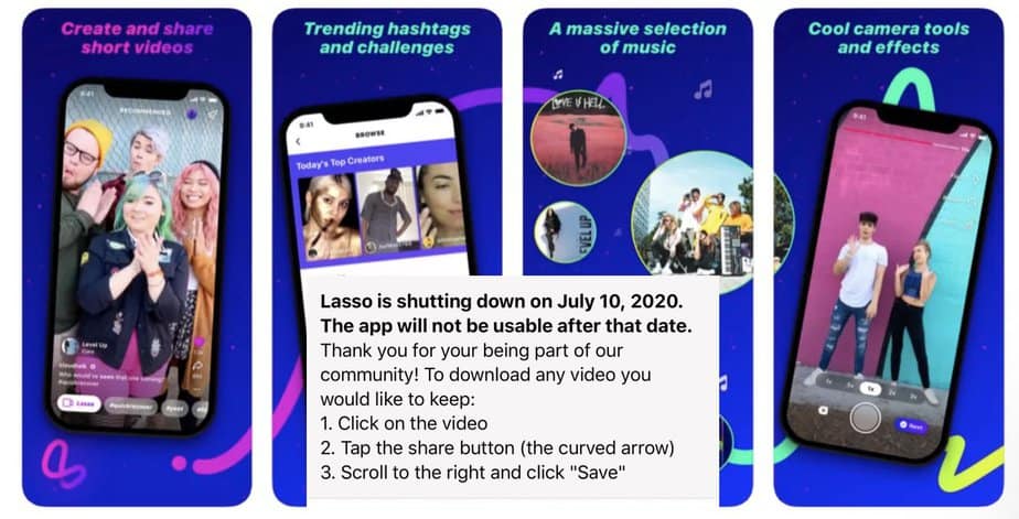 Facebook tutup Lasso