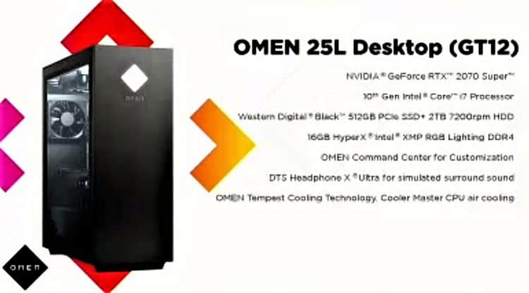 OMEL 25L Desktop Spesifikasi