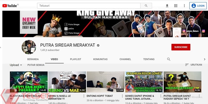 Profil Putra Siregar