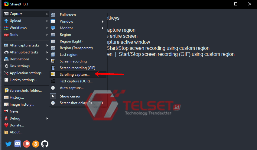 screenshot panjang di windows