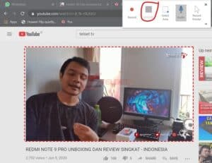 merekam layar PC dengan powerpoint